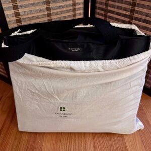 Vintage Kate Spade Sam diaper bag black dust bag